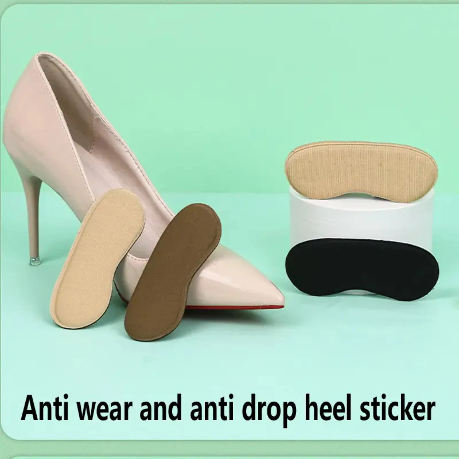 Comfortable and Durable 6pcs Heel Stickers and Cushion Pads for Men Women-Heel Inserts Liner for Pain Prevention Blist