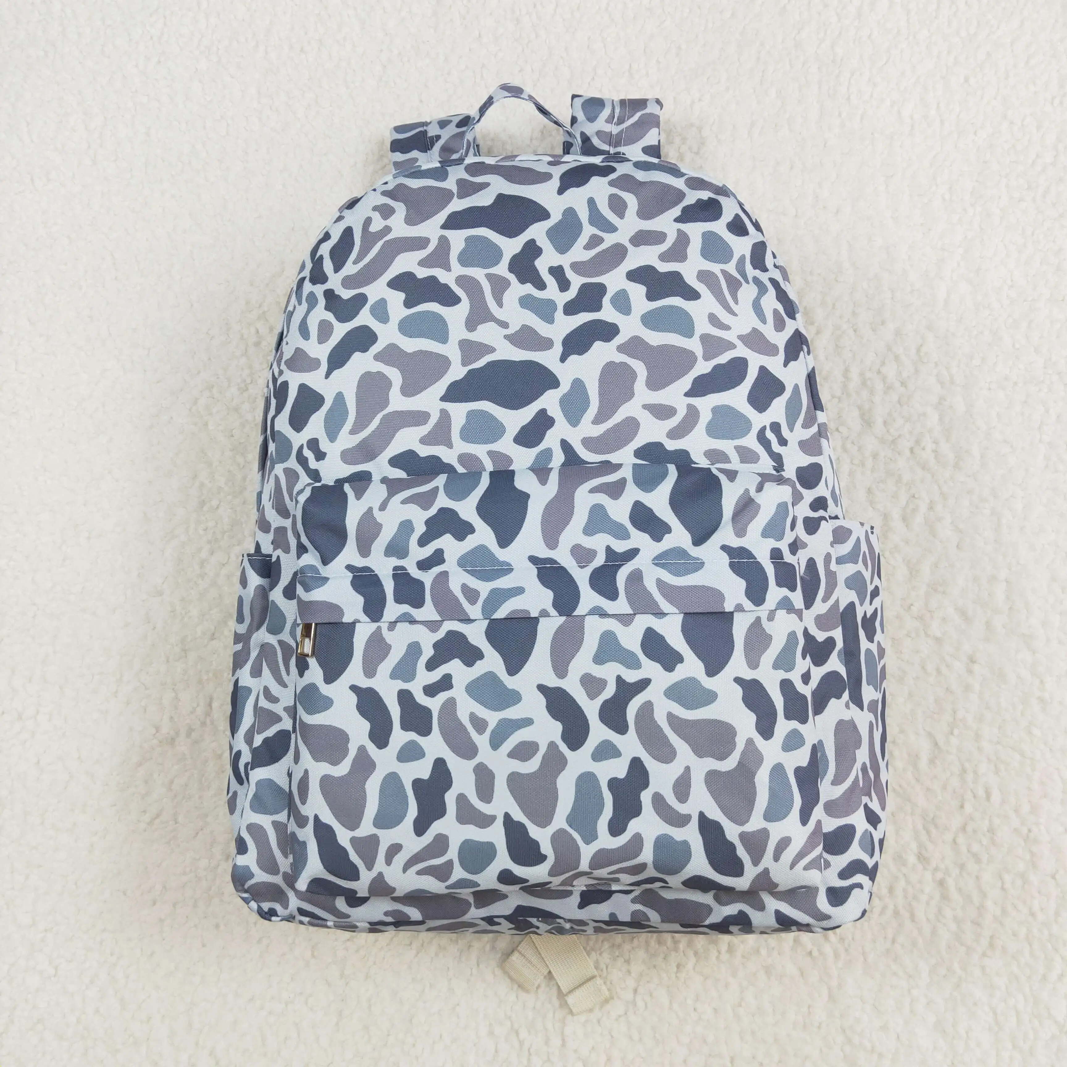 Kids Bags Camouflage Western Flower Pattern Bag Children Fashion Outdoor Backpack With Zipper Toddle School Bag Baby Mochila 3