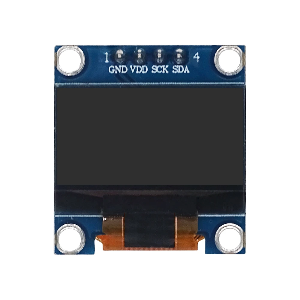 4pin Blue / white128X64 0.96 inch OLED LCD LED Display Module 1PCS/LOT for Arduino 0.96" IIC SPI Communicate 3.3V-5V for led light board pcb board kit