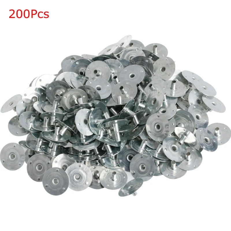 Candle wick holder 200 Pcs Durable Waxed Candles Making Metal Wick Sustainers Carry Holders Tabs