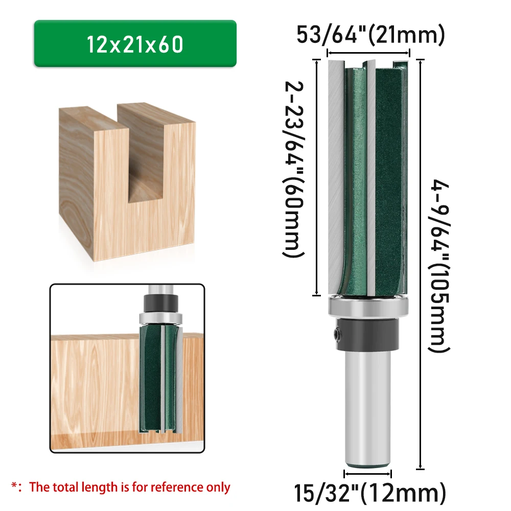 LAVIE 1 STÜCK 8 MM 12 MM Schaft 4 Muster Bit Router Bit Holz Fräser Für Holz Bit Planfräser Hartmetall Fräser Schaftfräser – Detail 9