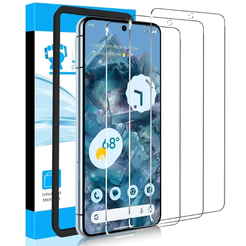 

Закаленное стекло для Google Pixel 8 Pro HD, прозрачные защитные пленки, защита от царапин для Google Pixel 8 Pixel8Pro, стеклянная пленка
