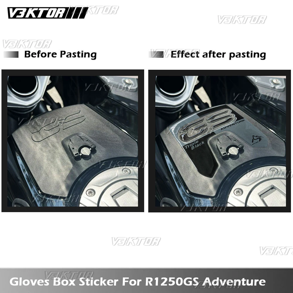 3D R1250GS Adventure Sticker Gloves Box Protection Decals For Rallye R 1250 GS Adventure R 1250GS ADV Motorcycle Rim Sticker Motorcycle Sticker