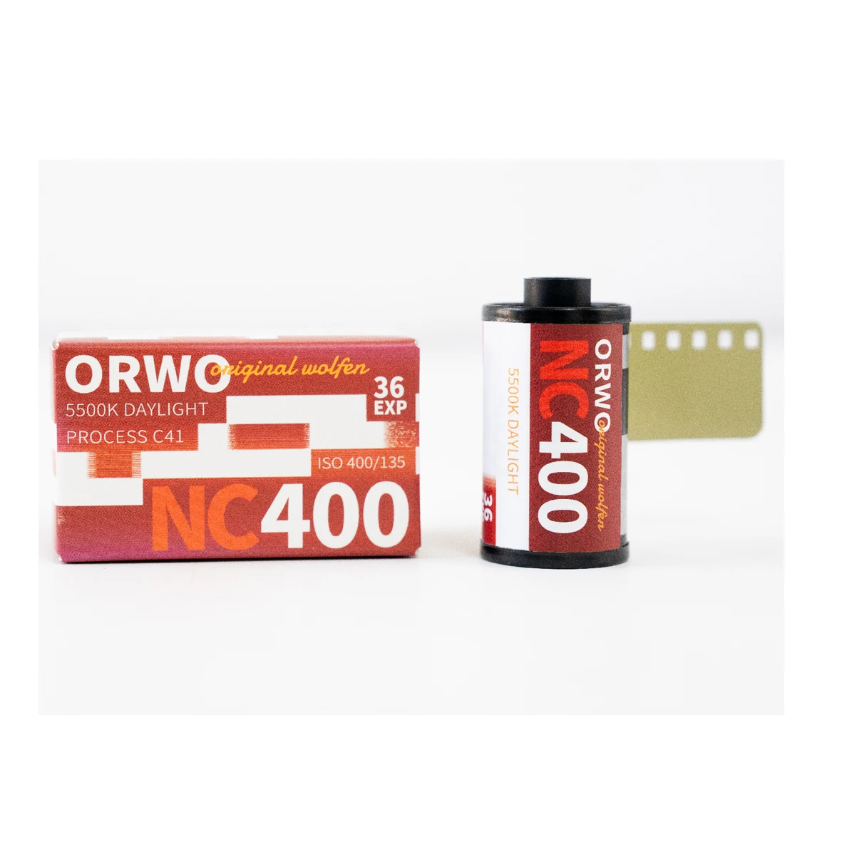 ORWO NC400 135 Film model 36sheets Negative Color negative film iso 400 c41 Process 1-8 Rolls For Kodak M35 / M38 /H35 Camera