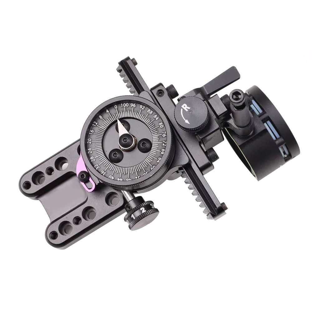 Archery Compound Bow Sight 4x/6X/8X Lenses Aluminum Alloy Outdoor Hunting Shooting Arrow Target Sports Accessories