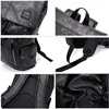 Fashion Student Schoolbag Computer Bag Men's Backpack PU Leather Backpacks Man High Capacity Travel Bag Softback Bookbag Male 6