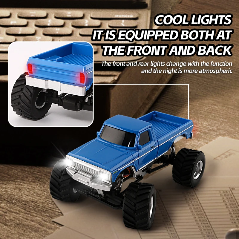 Crawler Buggy RC 4WD Fuoristrada Auto Radiocomandata 3601 Gialla