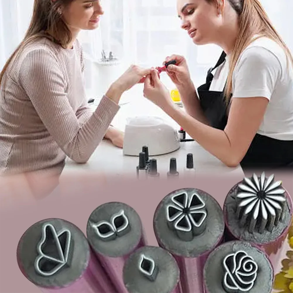 16Pcs Nail Art Stamp Pen Set Nail Art Stamper Kit with Different Patterns Dotting Tools Simple Design for Women Girls