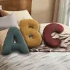English Letter Plush Pillow Girl Birthday Gifts Bed Sofa Customized Cushion Baby Shower Toy Kid Room Decor Photo Prop 3