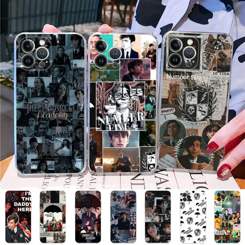Umbrella Academy Phone Case Silicone Soft for iphone 14 13 12 11 Pro