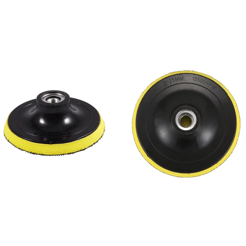 

2 шт., подложка для полировальной машинки, 100 мм и 125 мм