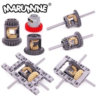 Marumine Differential Gear MOC Technology Bricks Parts for Car 65414 65413 62821 6589 6573 Compatible Building Block Accessories 1