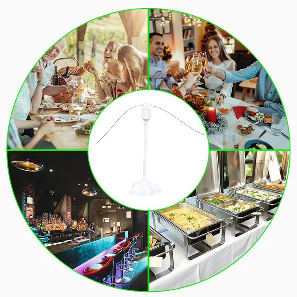 Automatic Pest Control Fan Portable Pest Control Table Fan Blade Keep Flies Away Battery Powered Bugs Repellent Food Protector