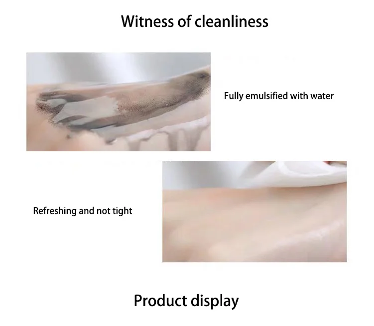 50pcs Cleansing Oil Camellia Secondary Throw Makeup Remover Oil Deep Cleaning Travel Portable Single Makeup Remover Oil capsules 5