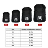 Waterproof Backpack Cover Reflective Backpack Rain Cover Outdoor Mountaineering Night Safety Hiking Sports Bags Cover 18-45L 6