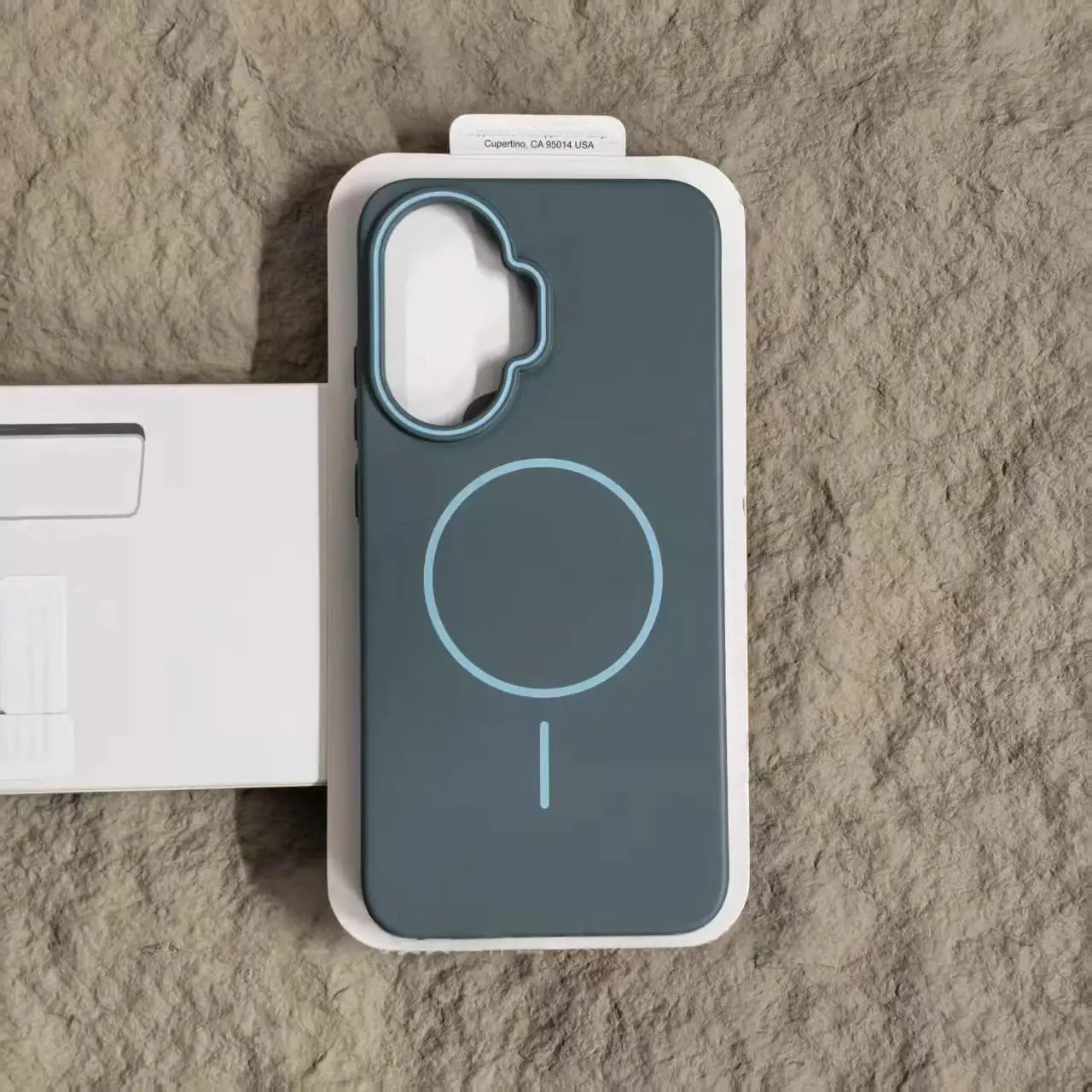 Magnetic Matte Shockproof Hard Case with Transparent Bumper