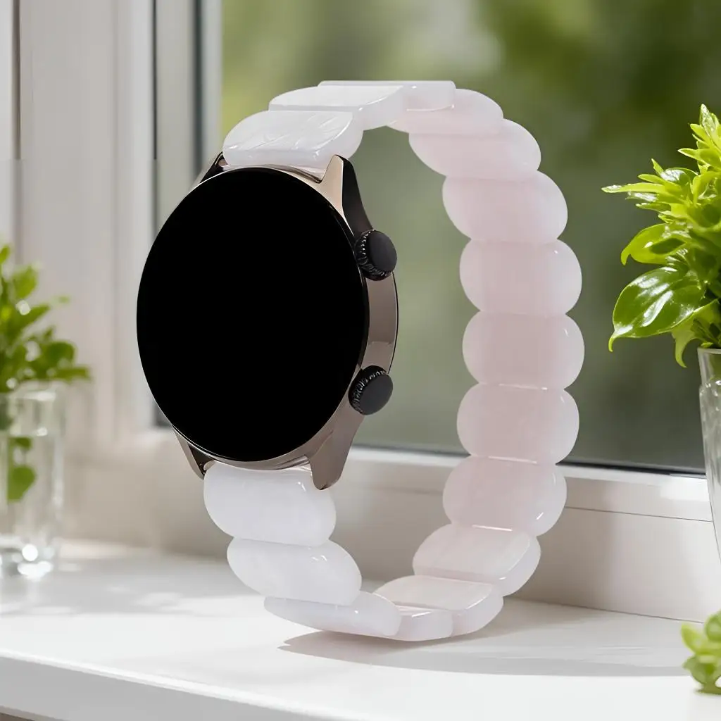 Elegant Multi-Brand Resin Watch Bracelet