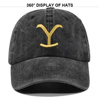 Yellowstone Dutton Ranch Hat Unisex Baseball Hats Vintage Outdoor Visors Cap Solid Embroidery Sunscreen Casquette HT133 2