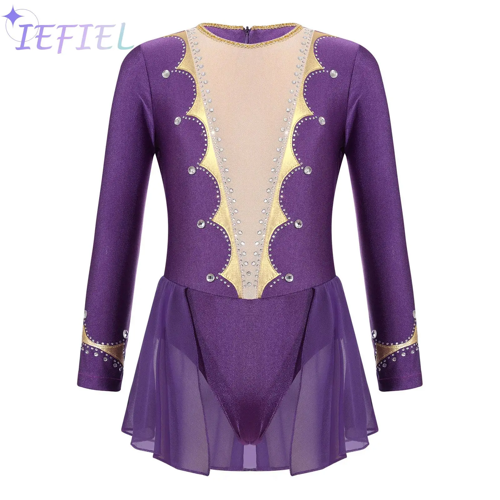 Ragazze Magic Show Costume Da Ballo Circus Ringmaster Uniforme Halloween Carnival Party Bambini Pattinaggio Ginnastica Acrobazie Body