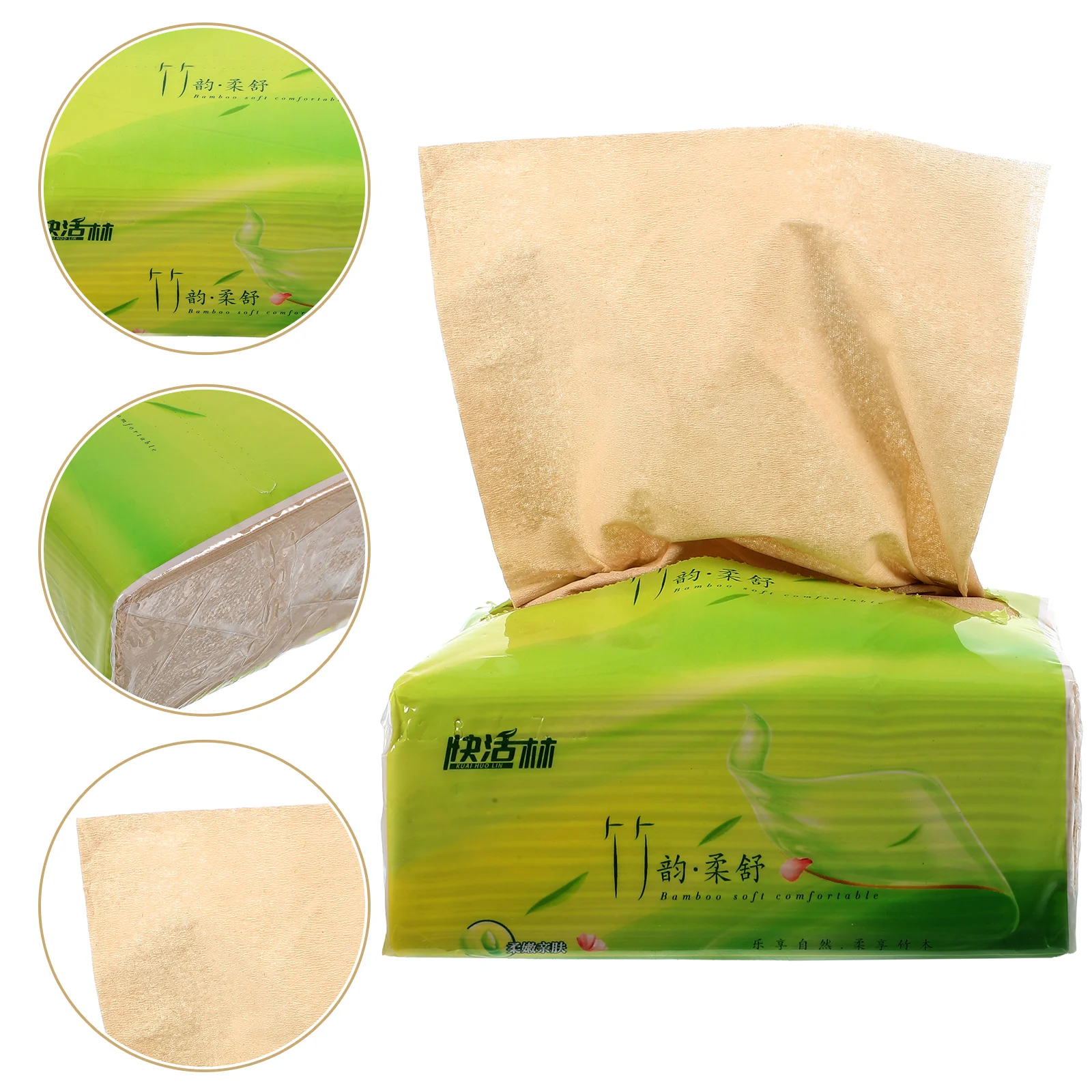10 Packs Paper Extraction Pumping Home Accessories Type Papers Practical Napkin Pulp Household