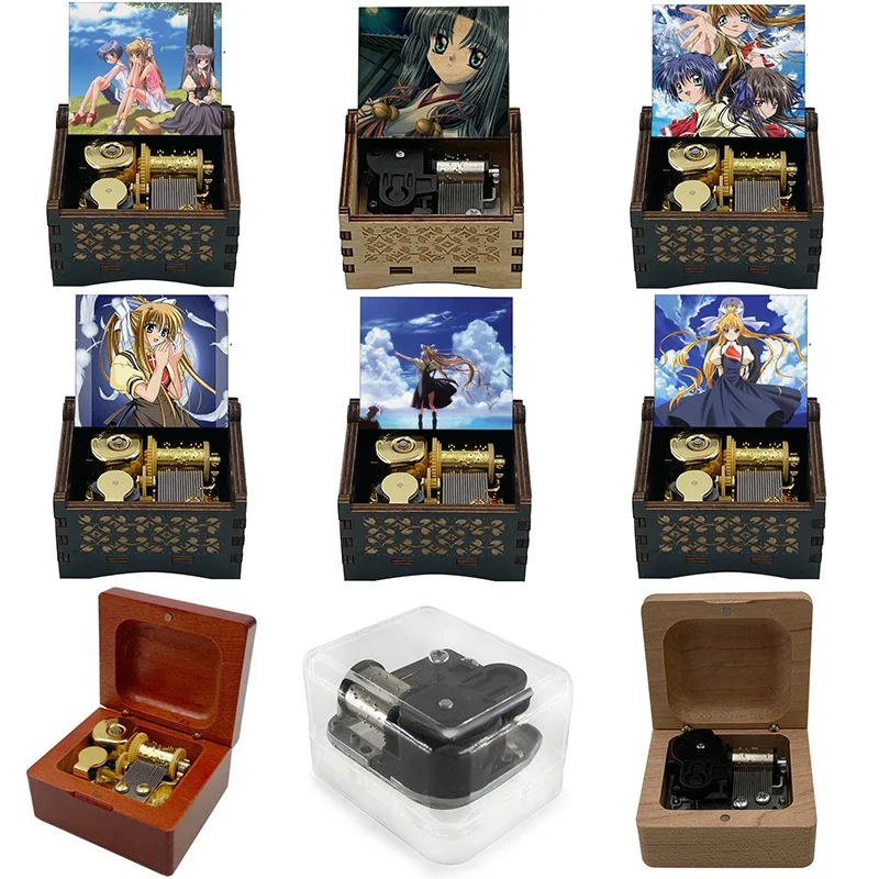 wind up music box tori no uta Music mechanical for anime game fans friends Christmas party new year gift