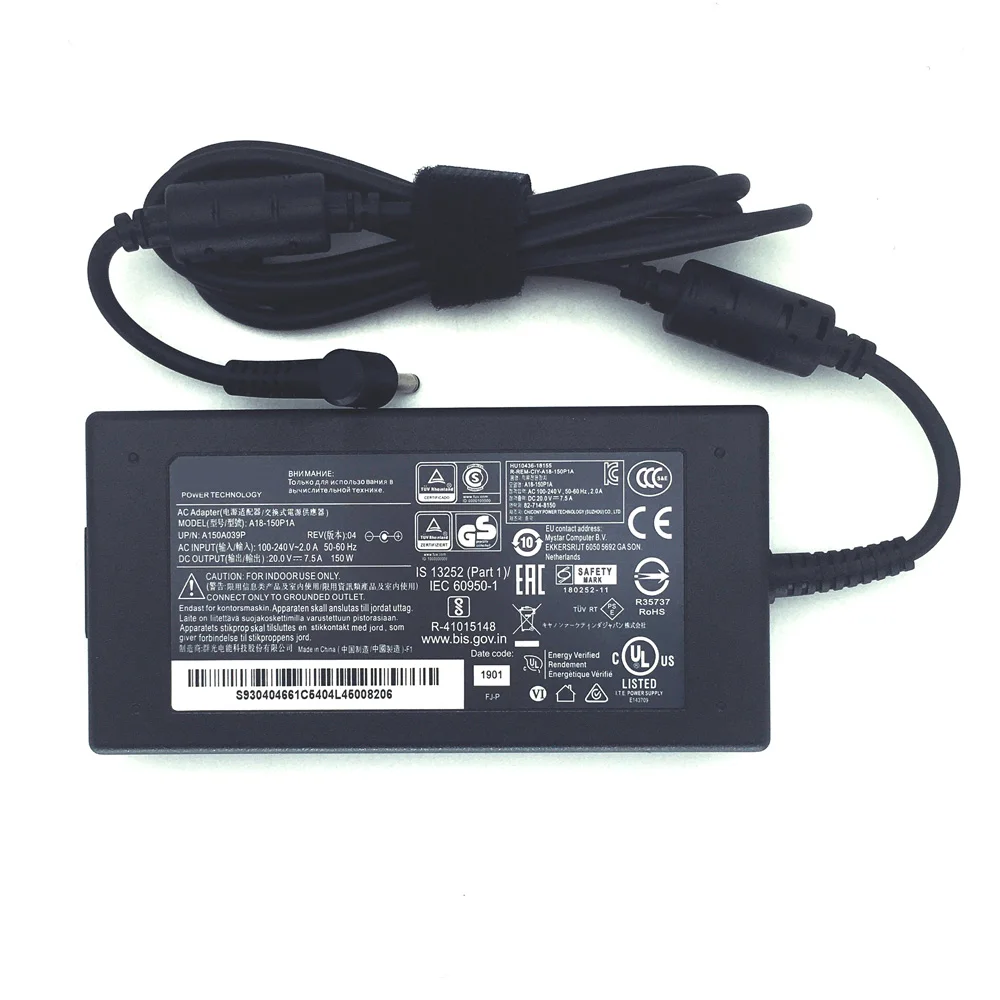 Asus Vivobook Pro 15 16 16X Creator Q540VJ Q530VJ 노트북 어댑터 전원 공급 장치 150W용 20V 7.5A 충전기