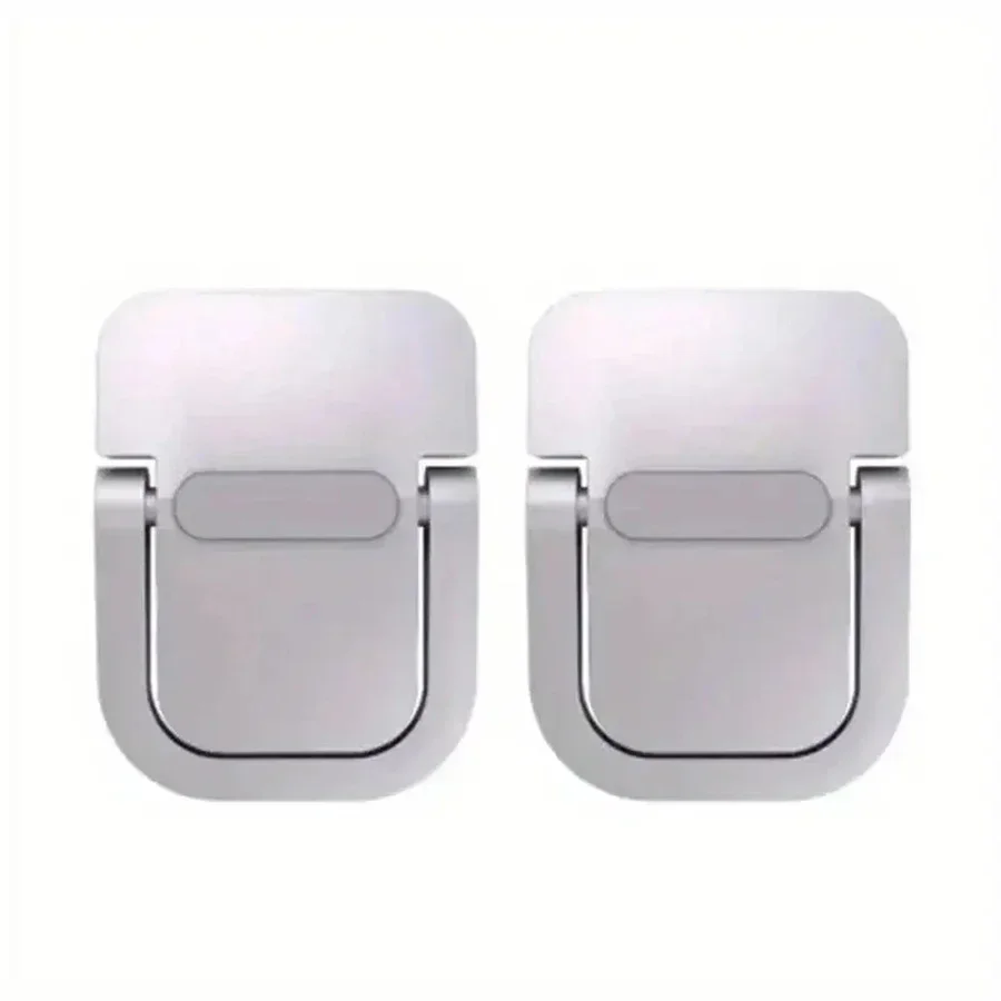 2 Stück Aluminiumlegierung Laptop-Zubehör Laptop-Ständer für Computerhalter Mini tragbare Beine für MacBook Computer-Ständer