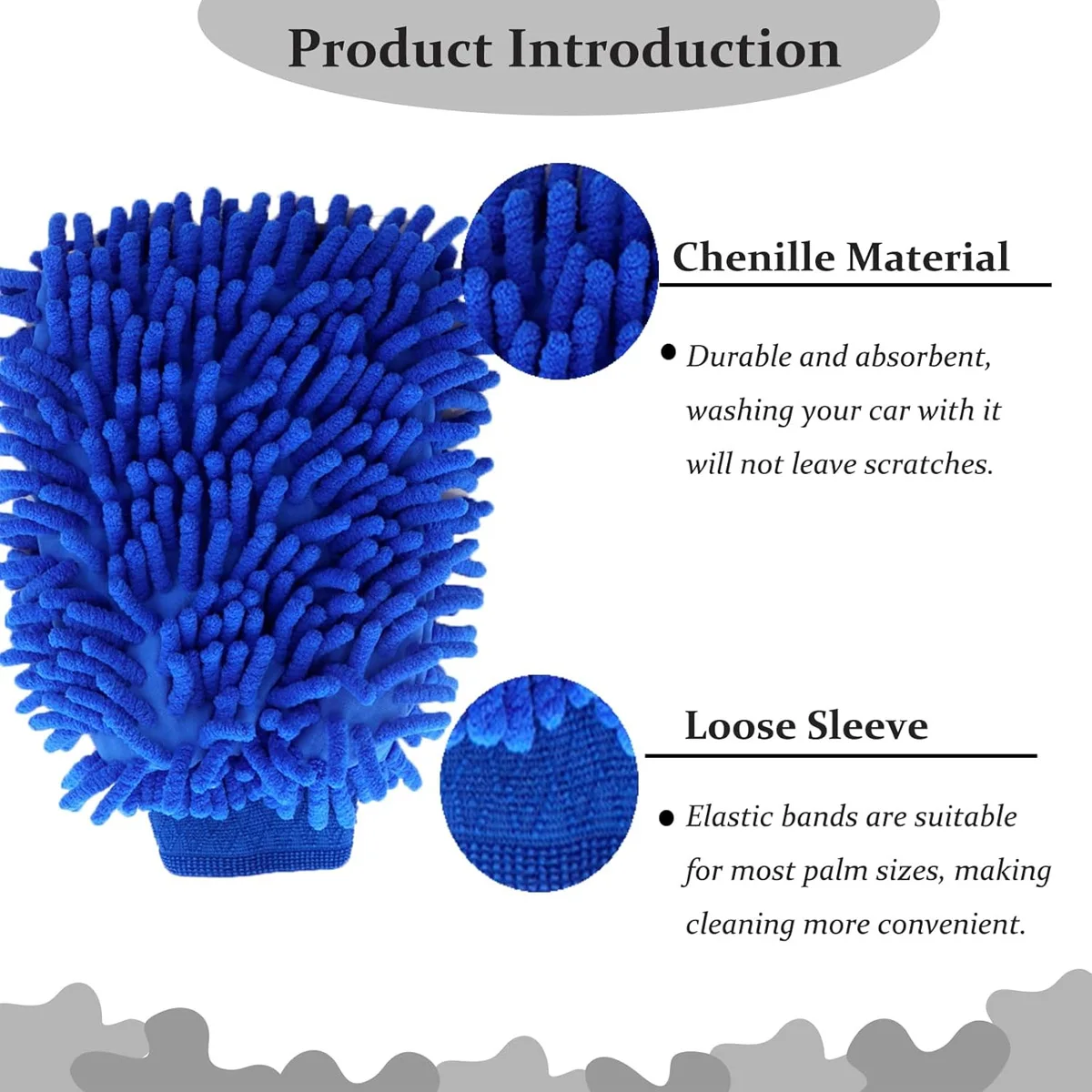 Household Cleaning Car Wash Gloves Household Dust Removal Ultra-Fine Fiber Gloves Chenier Car Wash Cleaning Products