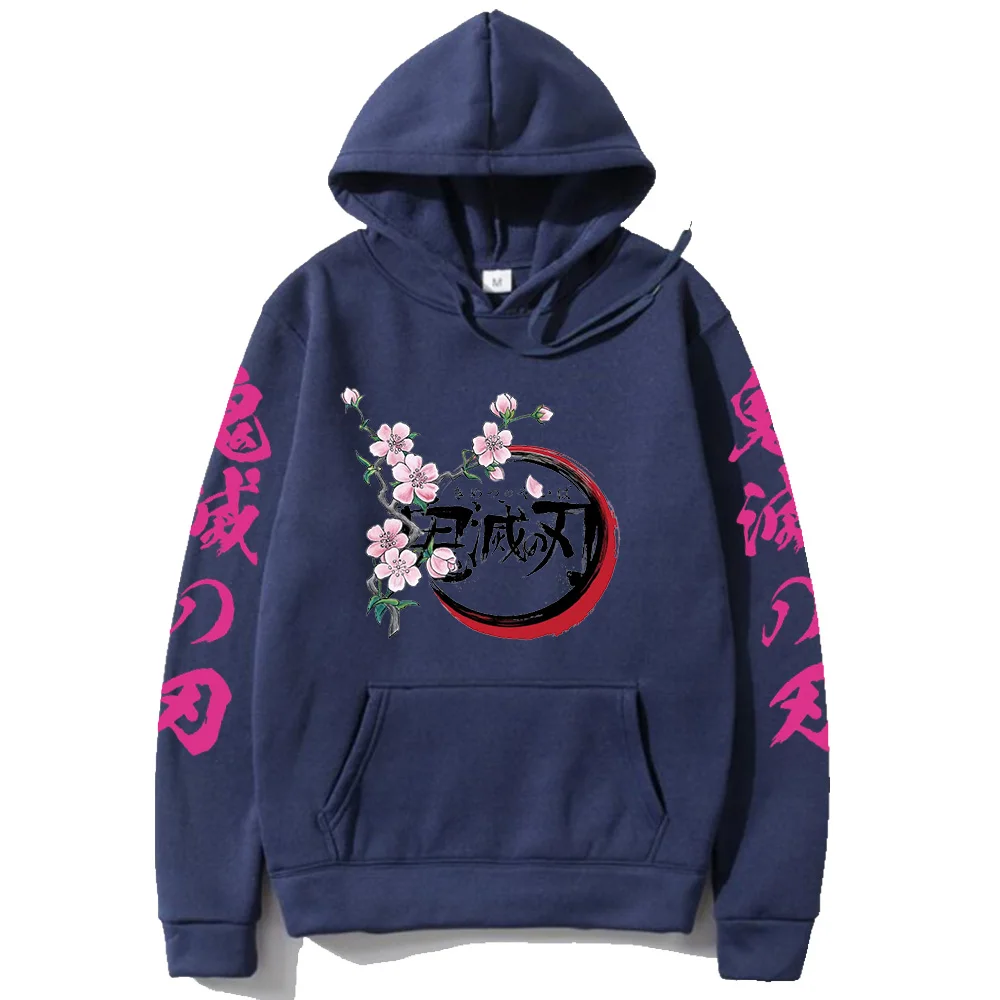 Outdoor Print Hoodie Men's Clothing Demon Slayer Hooded Shirt Kanye Hoodies Sweatshirt