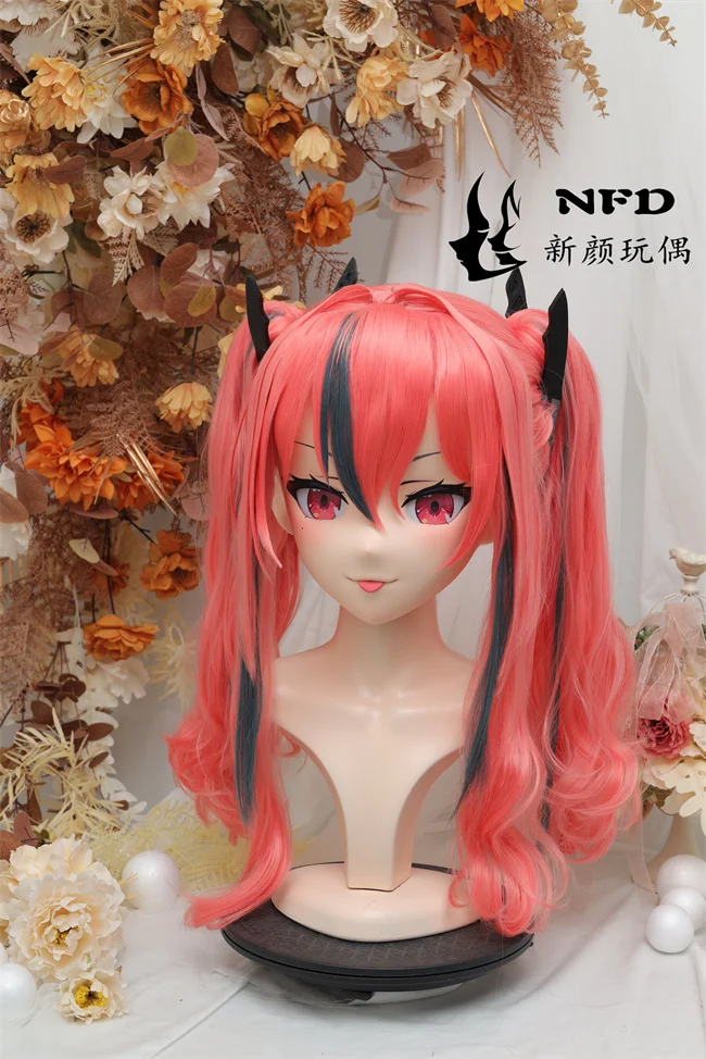 Kigurumi bremerton nfd full headband lock cosplay headshell props costume anime game