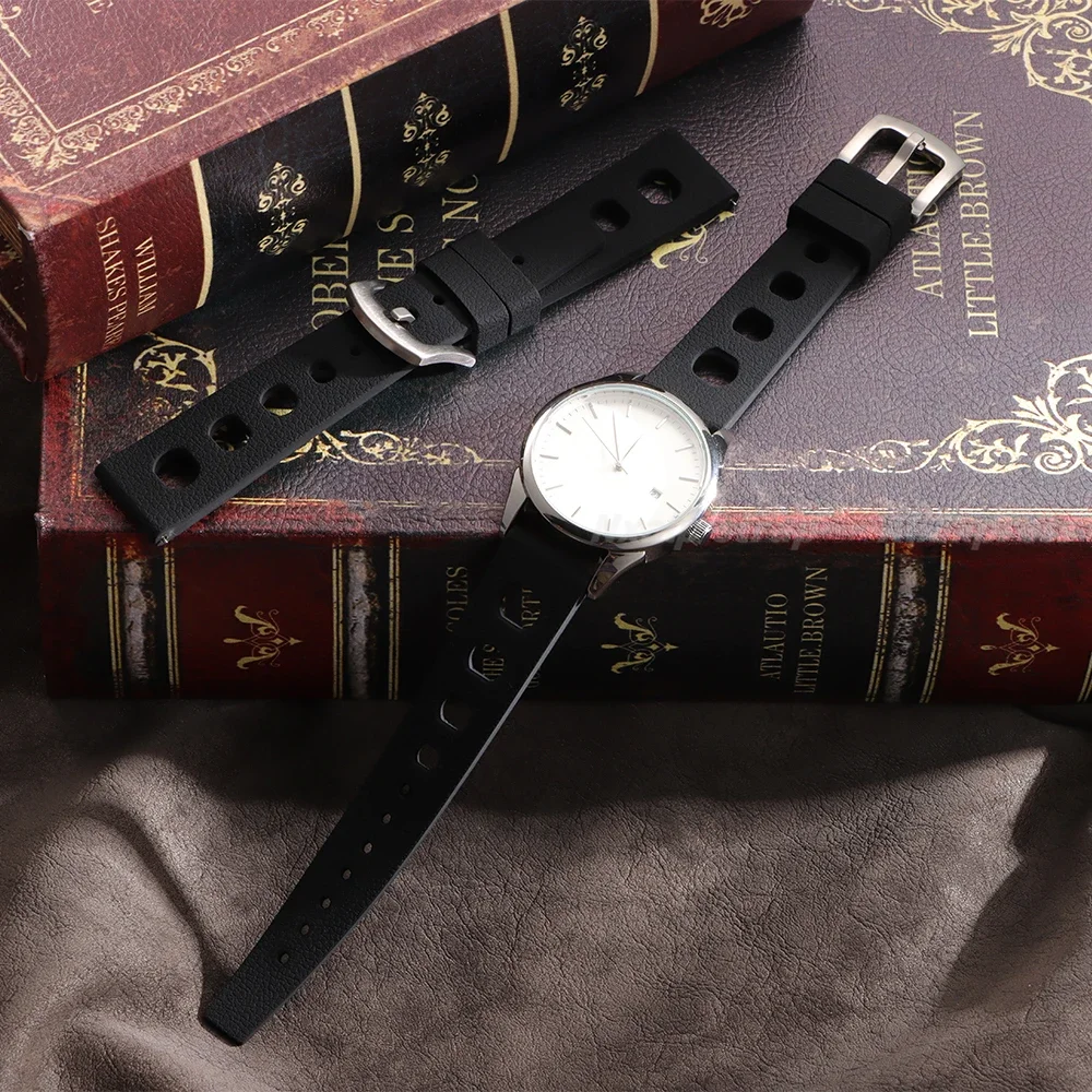 Tropical Silicone Quick Release Watch Band - Soft Rubber Strap