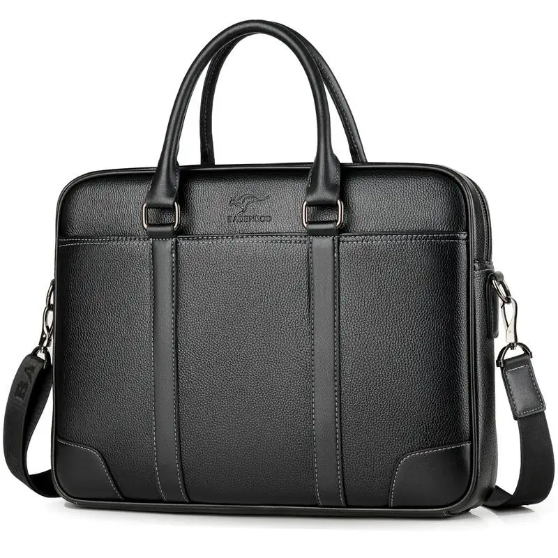 MensToteBagPULeatherBriefcaseMaleLaptopBagsforMenBriefcases