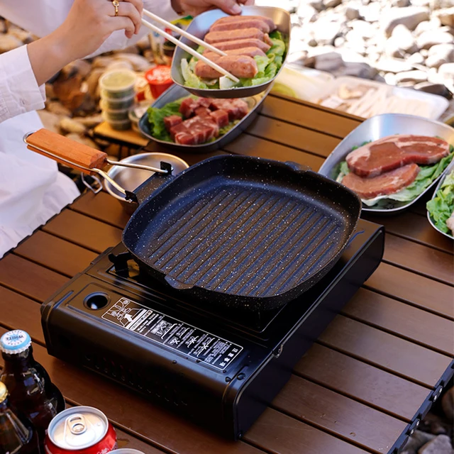 MachFish Camping Gas Stove Outdoor Portable Gas Stove Safety Explosion