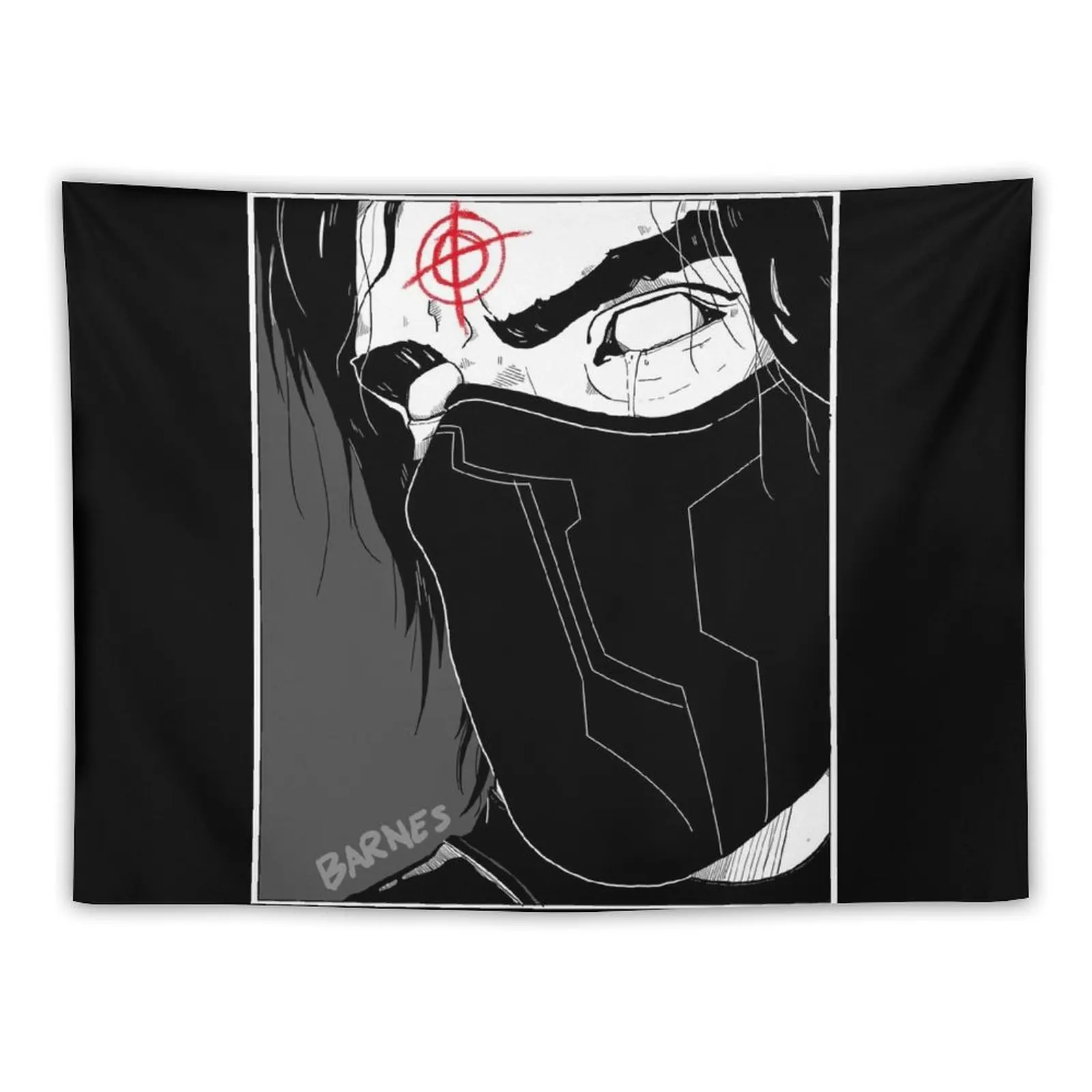 

The Winter Soldier Tapestry Custom Living Room Decoration Luxury Living Room Decoration Tapestry