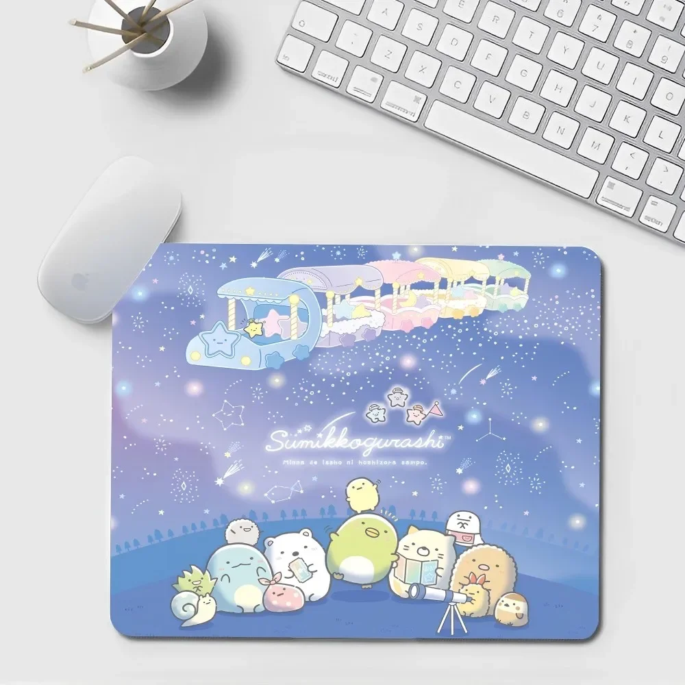 일본 S-Sumikkogurashi 귀여운 타이드 작은 두꺼운 마우스 패드, 게임용 키보드, 테이블 매트, 사무용품, 방 장식, 사무실 책상