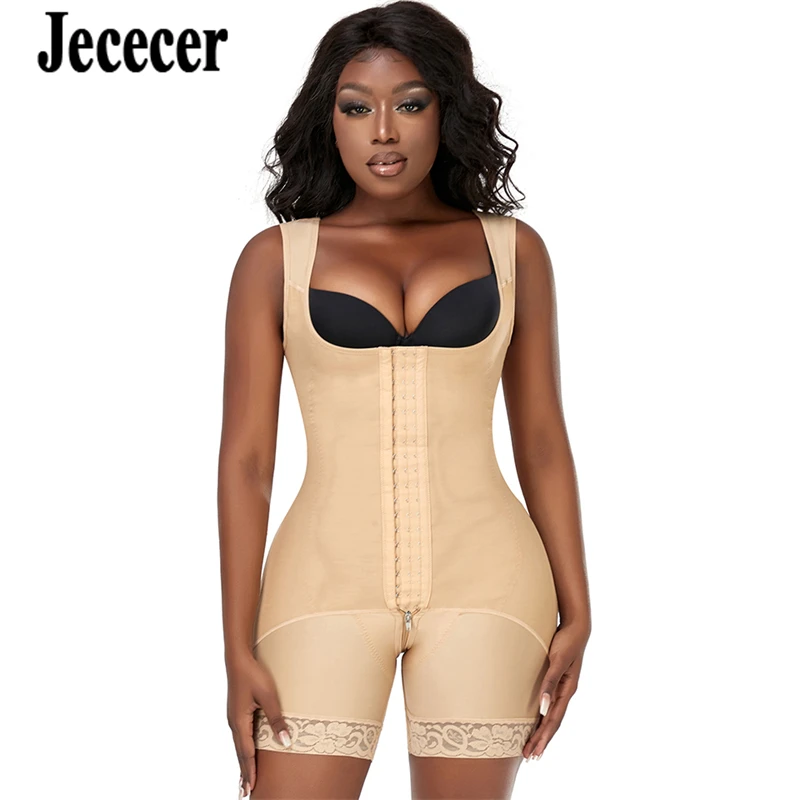 WE2843 Women Shapewear Bodysuit Body Shaper Jumpsuit Underbust Slimming Cinchers Waist Trainer Compression Spandex Rompers