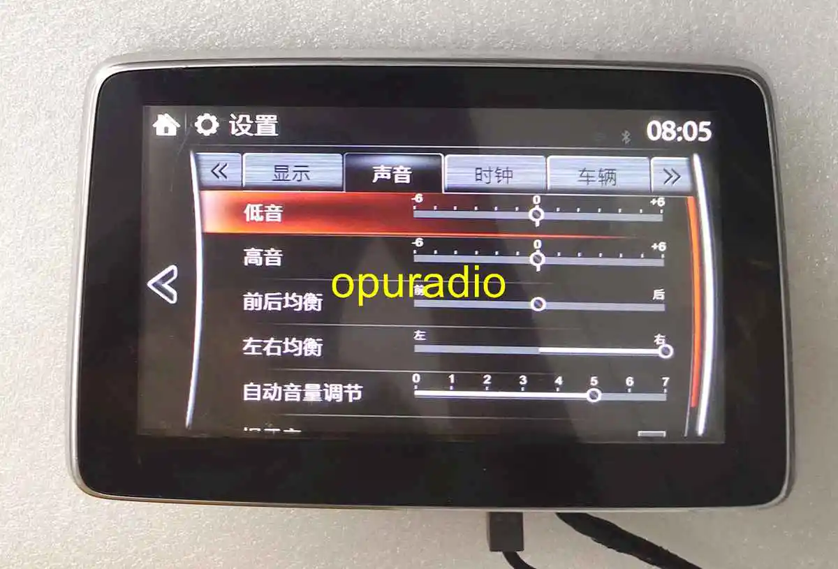 New 7'' Touch Screen Digitizer Touch panel With LCD DISPLAY TM070RDZ38 For 2014- Mazda 3 CX-3 MX-5 Alexa Navigation Radio