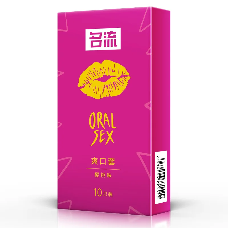 PERSONAGE 10Pcs Cherry Oral Sex Bowjob Mouth Condoms Women Men Sexy Toys Smooth Condoms Sex Toys Penis 3