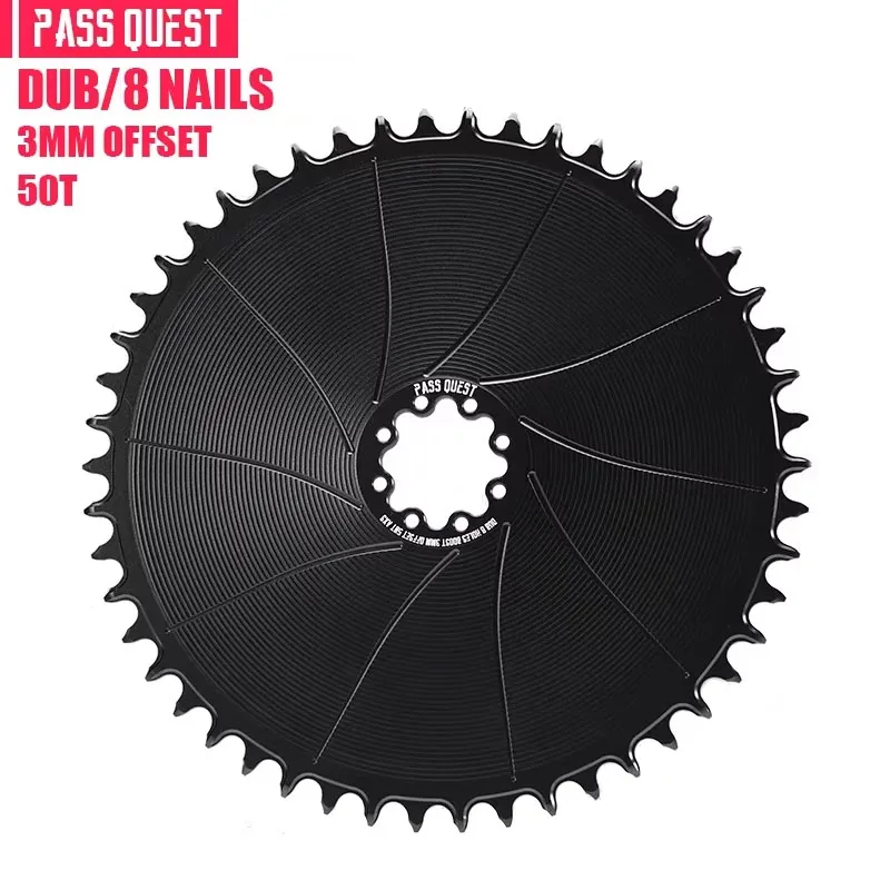 Road Bike Narrow Wide Chainring 3mm Offset 8 Stud 38-54T Chainring for Sram ETAP AXS 12s FORCE RED Crank PASS QUEST