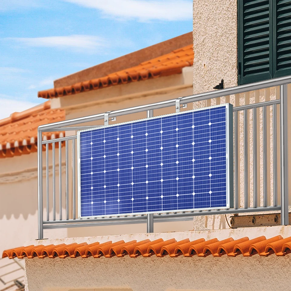 Solar Panel Mounting Bracket Set for Balcony