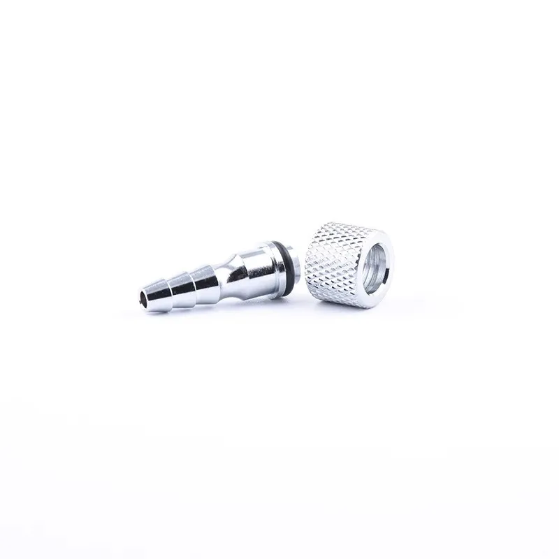 에어 브러시 어댑터 커넥터 1/8 인치 BSP 6x4mm PU 호스 파이프 피팅 스프레이 에어 브러시 퀵 커넥트 커플러 모델 빌딩 도구