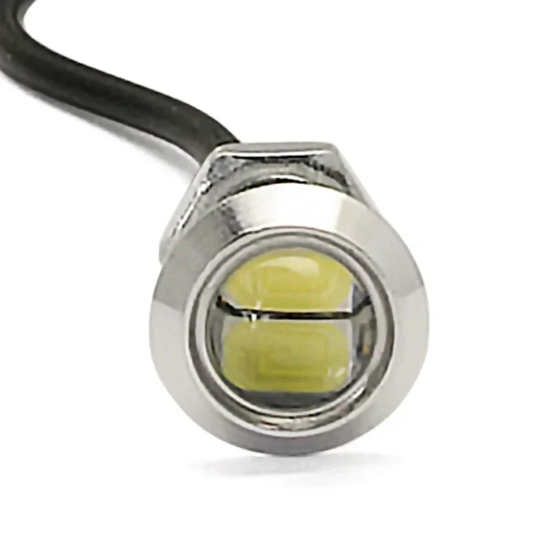 thumbnail image 1 of 1 luz LED Eagle Eye para coche, luces de circulación diurna brillantes DRL para motocicleta, señal de estacionamiento automática, Lapms 12v 24v, carcasa de aleación, 1 of 5