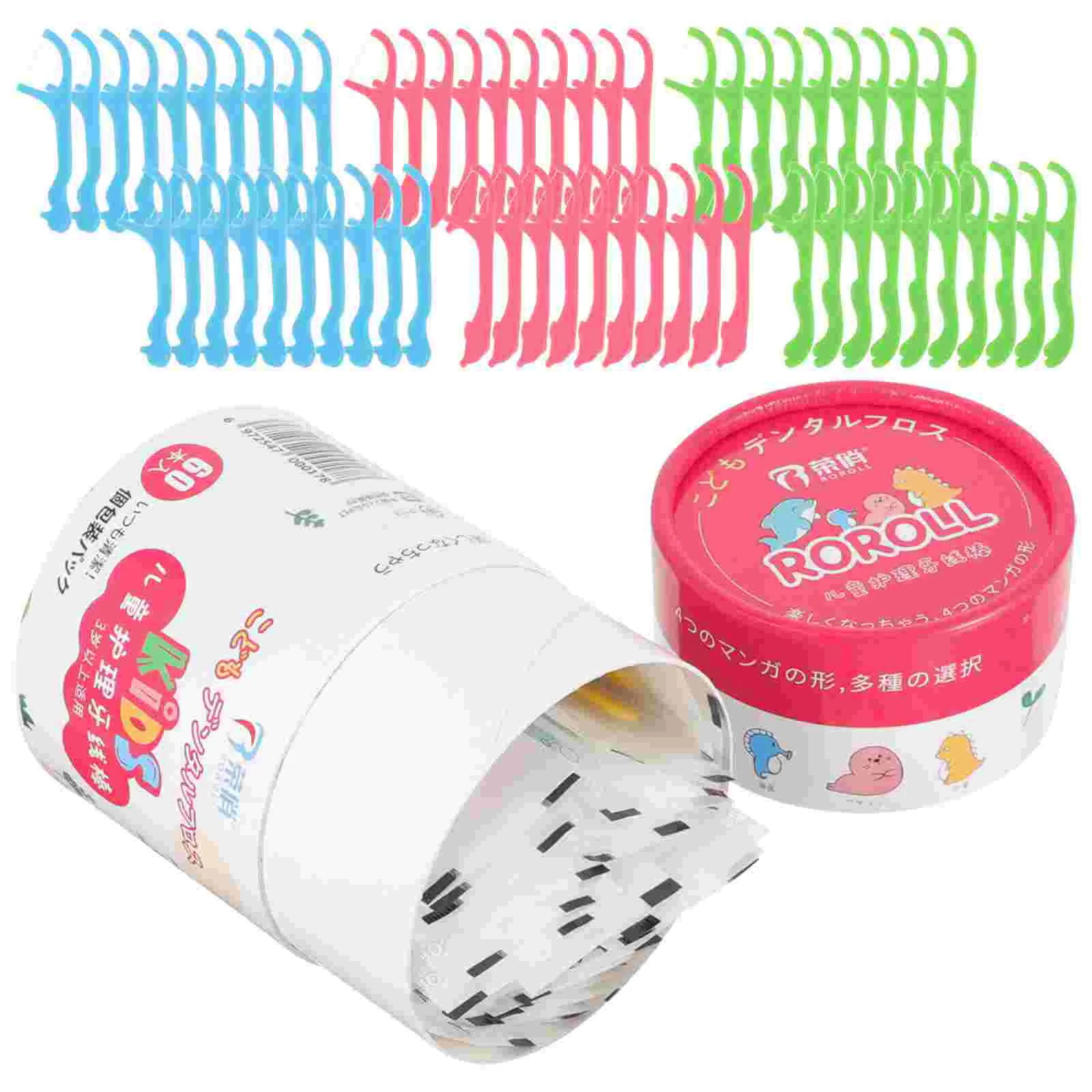 

Toothpick Dental Floss Children Stick Practical Flosses Picks Convenient Portable