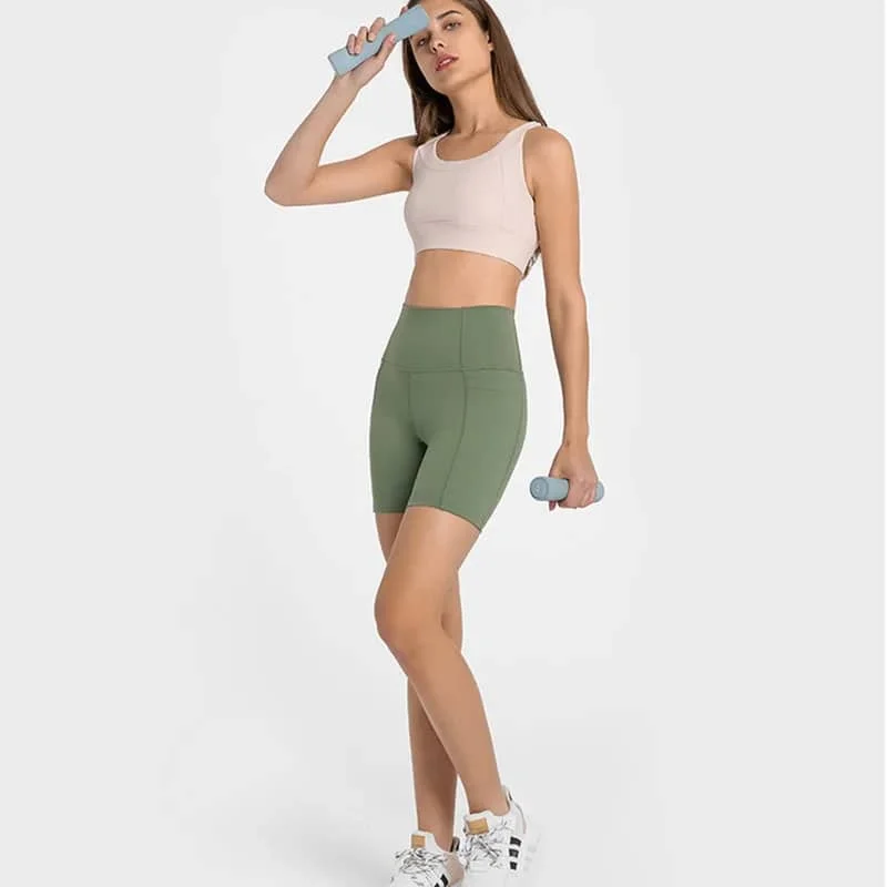 

Lulu Brand Substitutes Wunder Train High Rise Short With Pockets 6" Yoga Shorts Yoga Pants Running Tights Running Shorts