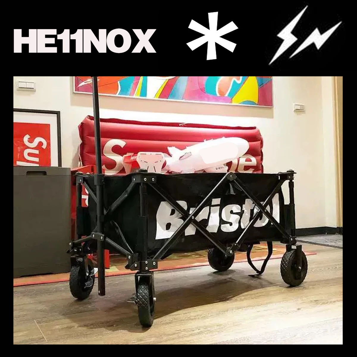 

Outdoor camping trendy trolley