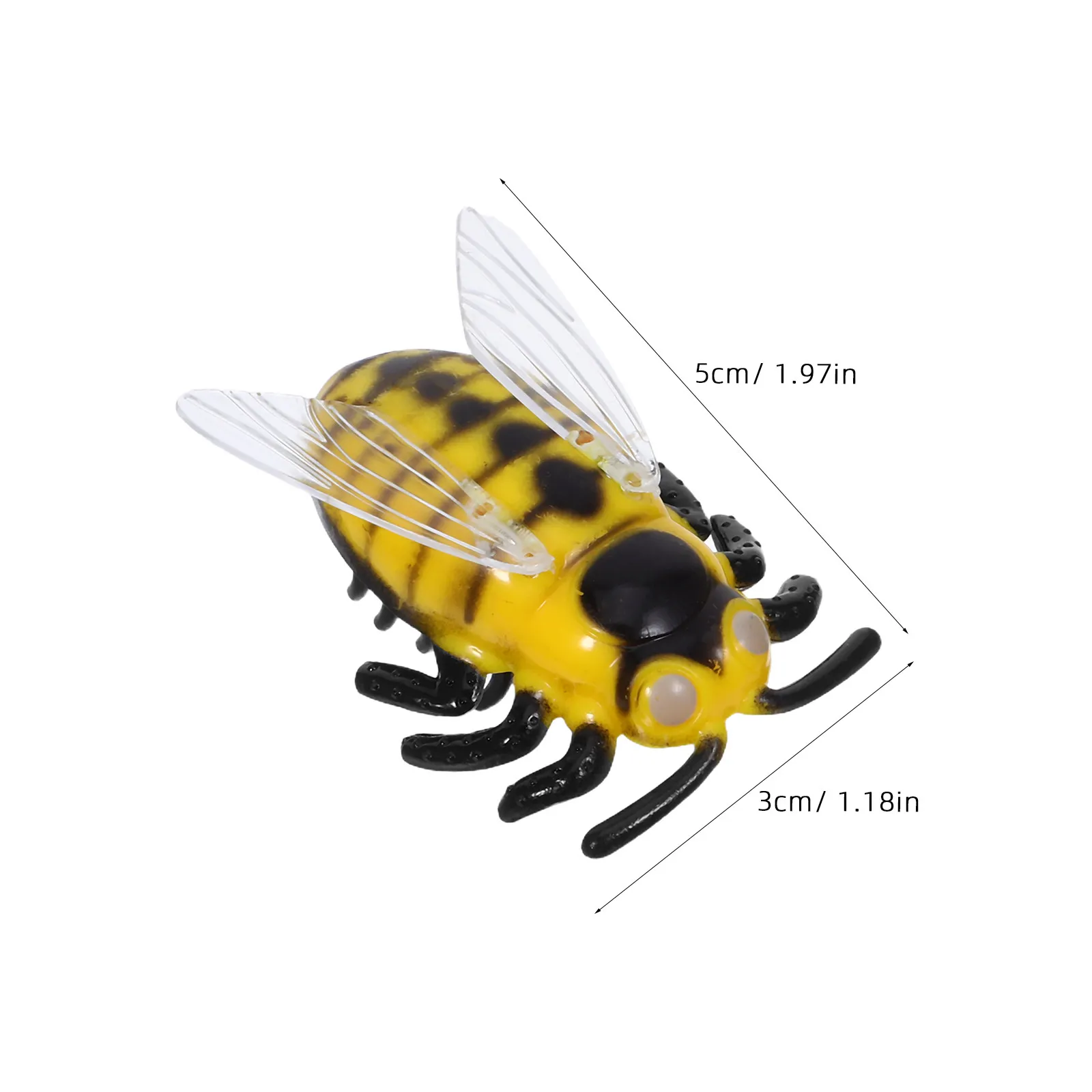 4개입 전동 움직이는 벌레 시뮬레이션 인터랙티브 자동 걷는 미니 애완 고양이 장난감 버튼 배터리 포함 고양이 장난감