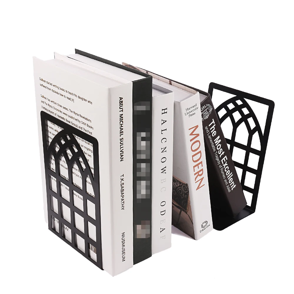 Book Stand 2 Pcs Bullet Shape Book Ends Heavy Book Stand Book lovers Stationer Parents Child Gift Home Desk Bookends