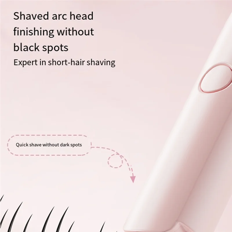 A66Z 여성용 무통증 면도기, 2-in-1 트림&글라이드, 스마트 센서, 제로 자극, 민감한 피부에 이상적
