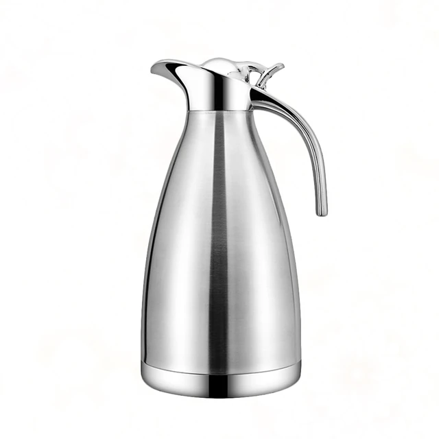 TIGER Stainless Steel Vacuum Carafe with Glass Liner & Button
