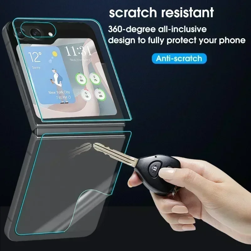 Clear Hydrogel Anti-Scratch Screen Protector Film